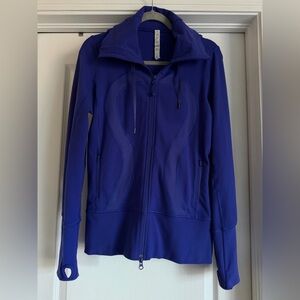 Lululemon Purple/Blue Zip-Up Hooded Jacket